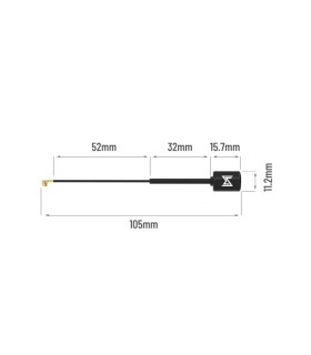 Antenne pour polar vista kit Caddx - 10,5cm