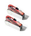 Batterie Lipo 3S 450mAh 75C HV Beta Fpv (par 2)