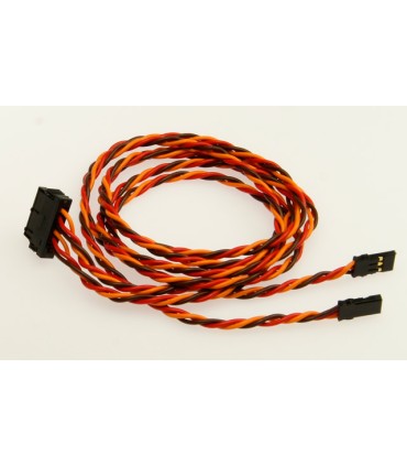 Rallonge 70cm pour 2 servos avec connecteur EWC6