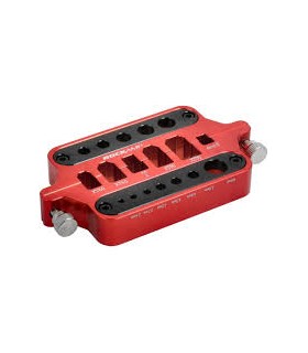 Support de prise batterie pour aide à la soudure (Rouge)