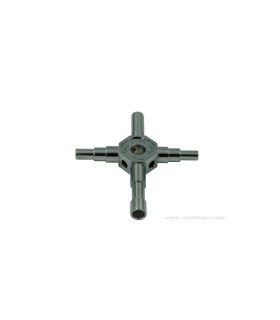 Clé en croix pour écrous 4, 5, 5.5, 7mm