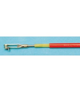 Unidades flexíveis vermelhas por haste roscada 1220mm (por 2)