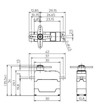 Servo di FUTABA S3174SV