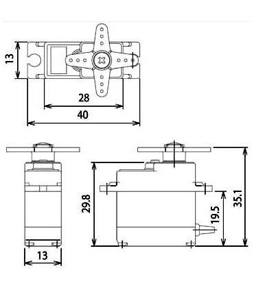 Servo di FUTABA S3102