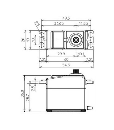 Servo di FUTABA S9370SV