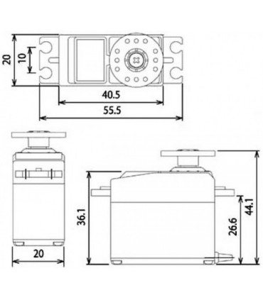 Servo di FUTABA S3003