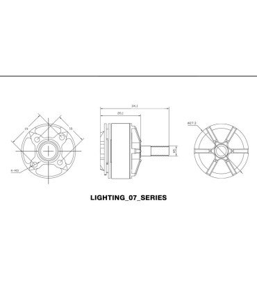 Xnova 2207-2450KV combo 4 engines