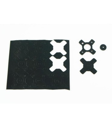 SOFT-MOUNT KIT IN SILICONE 1MM Squadra BlackSheep