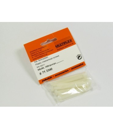 Parafuso de nylon 5 x 60mm 10