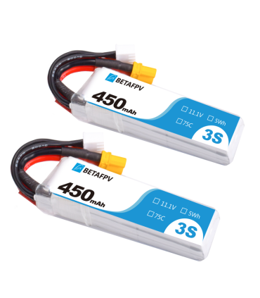 3S Lipo Accu ' s 450mAh Beta FPV (2)