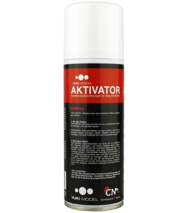 Activateur de colle cyanoacrylate YUKIMODEL en bombe 200 ml