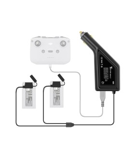 Chargeur de voiture 3 en 1 Compatible avec la batterie du Drone Dji Mini 3  Pro, télécommande, Hub de charge – les meilleurs produits dans la boutique  en ligne Joom Geek