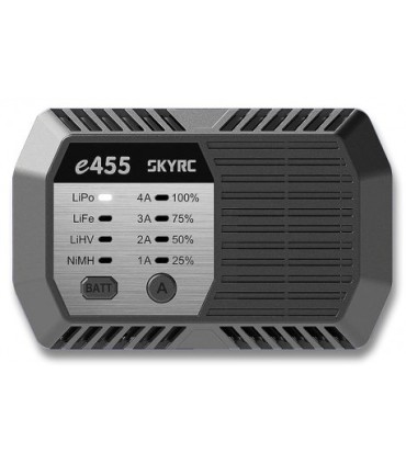 Carregador E455 Skyrc 50W (Lipo Life LiHV NiMH)