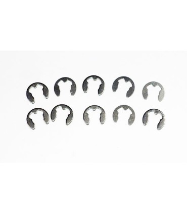 Stainless steel Retaining rings 2.3mm (per 10)