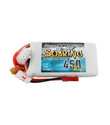 GENSACE que sobe a bateria de 450mAh 30c 7.4 V Lipo