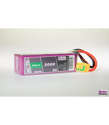 Batería Lipo Topfuel 6S 5000mAh 20C Hacker